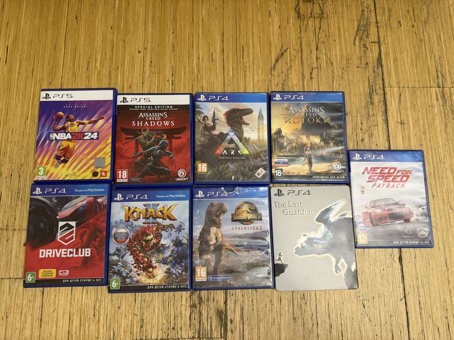 Продам Диски PS4 PS5 ПС5 ПС4 Sony PlayStation Игры