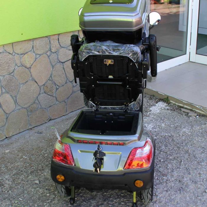 Електрическа триколка Max Motors FM2 PRO 1800W, 25Ah, GRAY