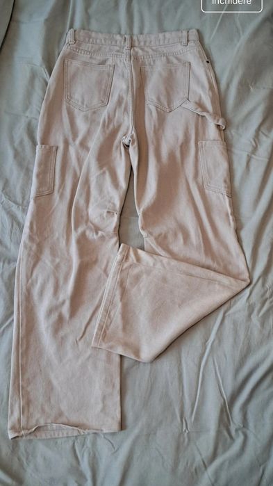 Pantaloni Lioness bej marime XS