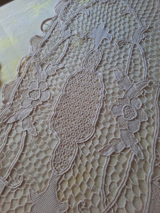 Set oval din macrame