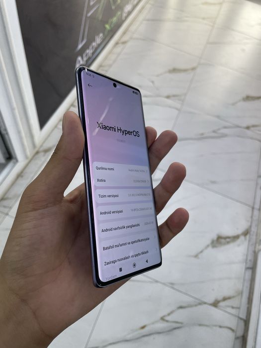 Note 14pro 12+4/256 ochilmagan ideal