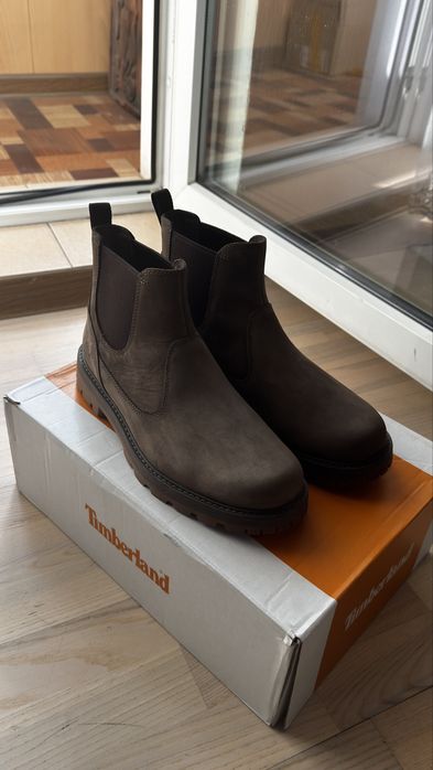 замшевые челси Timberland 41р