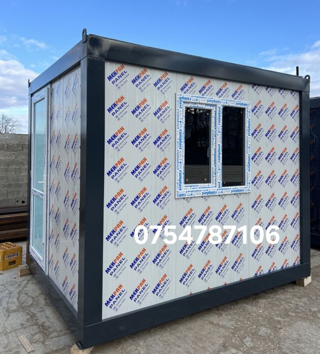 Cadre container birou modular cadru metalic din profile zincate