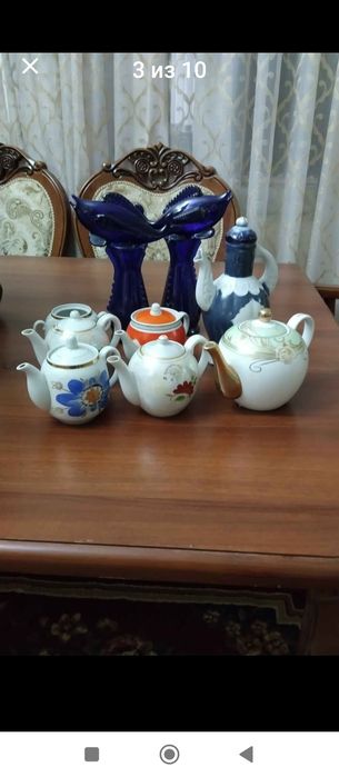 Продам разные чайники советские.