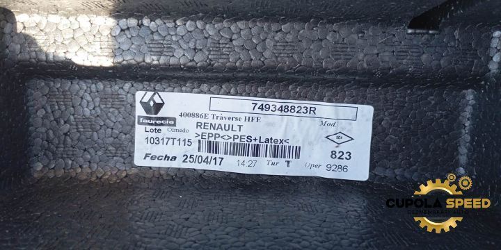 Ornament interior bagae polistiren 749348823R Renault Kadjar 1 [2015