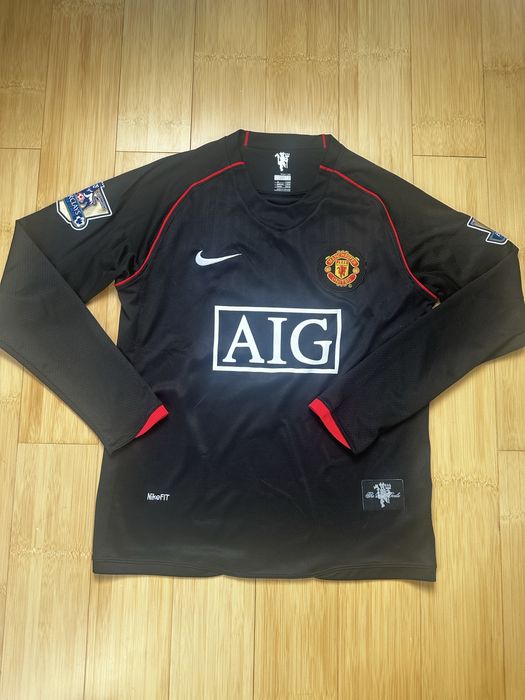 Bluză Cristiano Ronaldo Manchester United size{M}2007/2008 AWAY