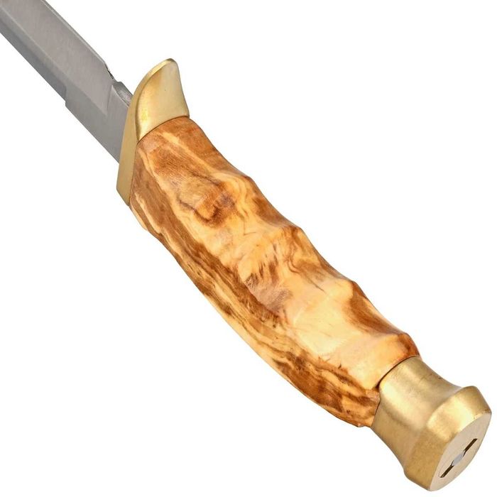 Ловен нож Муела Muela Ranger-14OL X50CrMoV15, Маслина, Естествена кожа