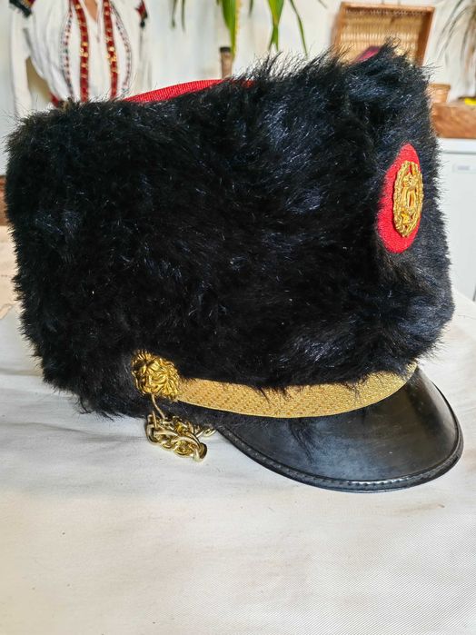 Военна Парадна Музикантска Шапка Фуражка 1970те г.