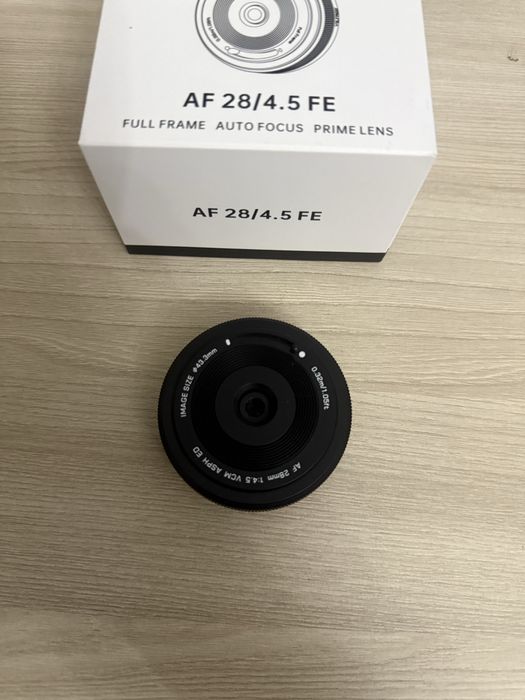 Viltrox AF 28/4.5 FE для Sony (full frame)
