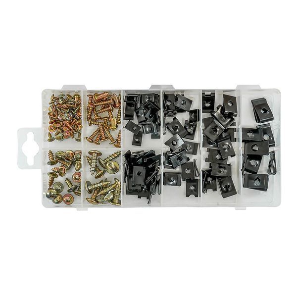 Комплект винтове и скоби, 170 бр.