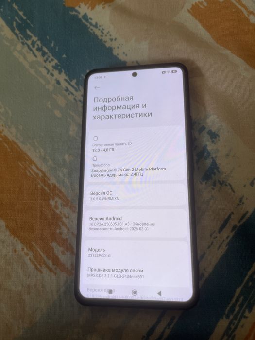 Poco Х6 5G 16/256gb Xiaomi