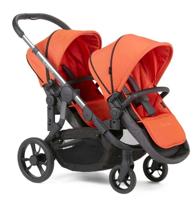 Icandy orange бебешка количка за близнаци или породени