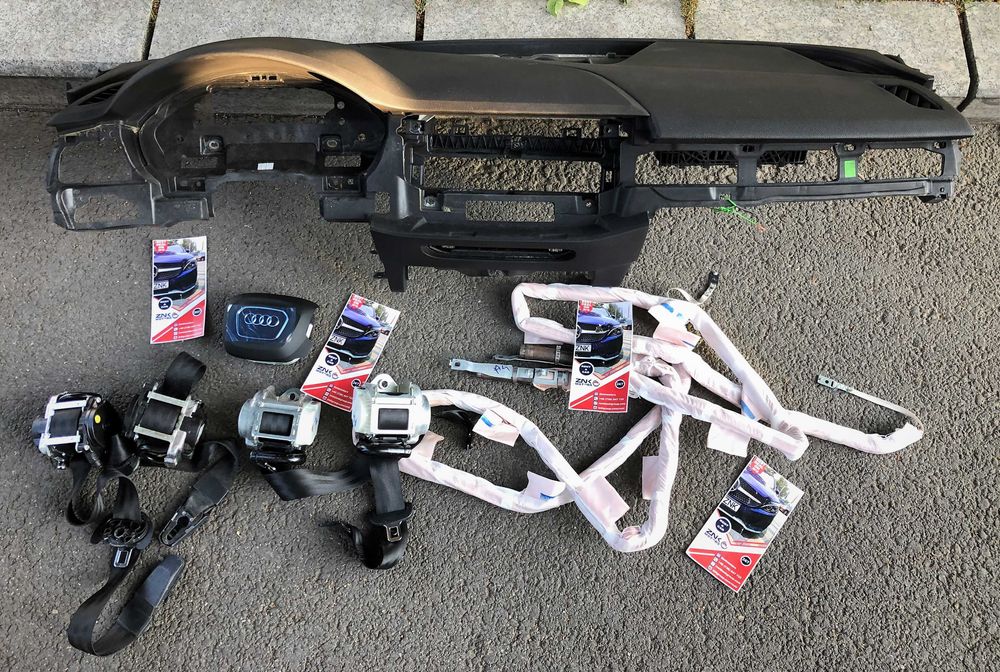 Audi A4 B8 B9 8w kit airbag volan pasager plansa de bord set centuri