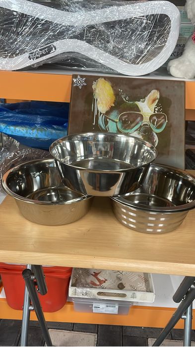 Миски металические