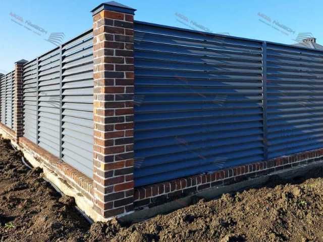 Забор жалюзи еврозабор