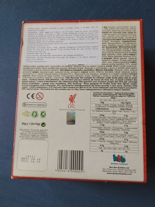Vând Set  pentru fanii echipei Liverpool