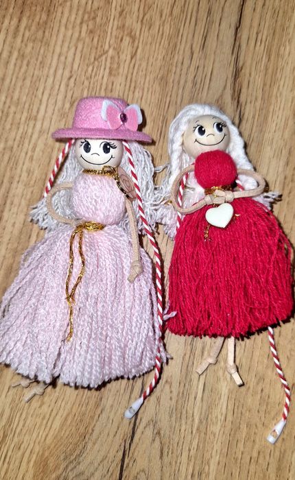 Papusele martisor Handmade