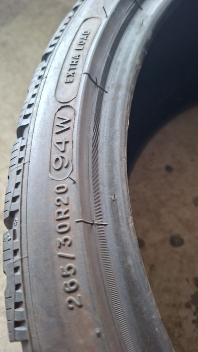 1buc 265 30 R20 Michelin iarna M+S cauciuc anvelopa ms 20
