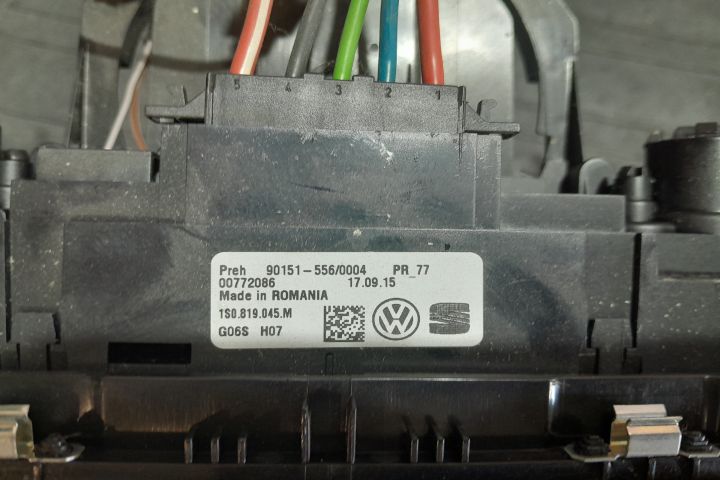 Comanda AC 1S0819045M 1S0819045M Seat Mii prima generatie