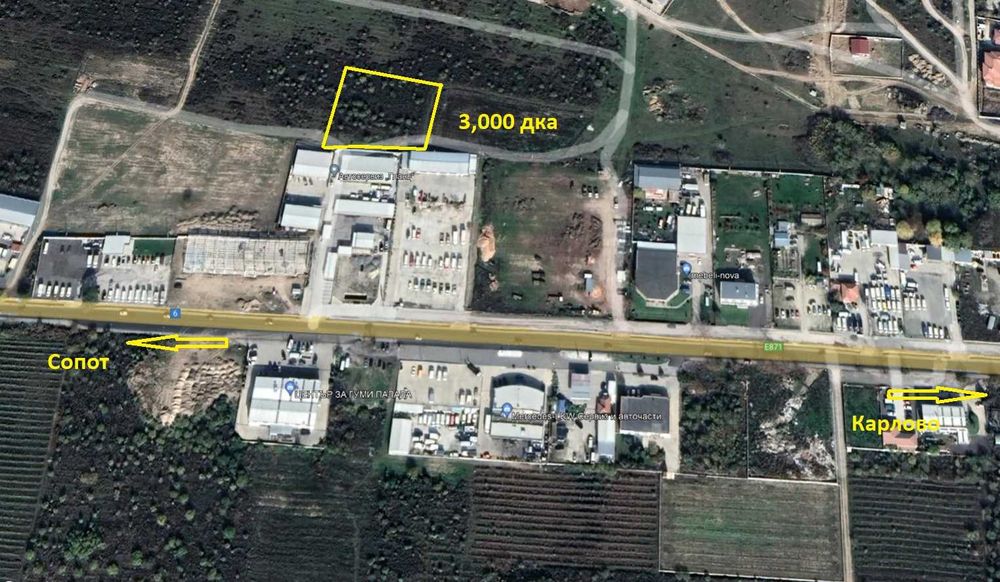 Продава се Парцел в Карлово - 3000 кв.м за 36 €/кв.м - Снимка #5