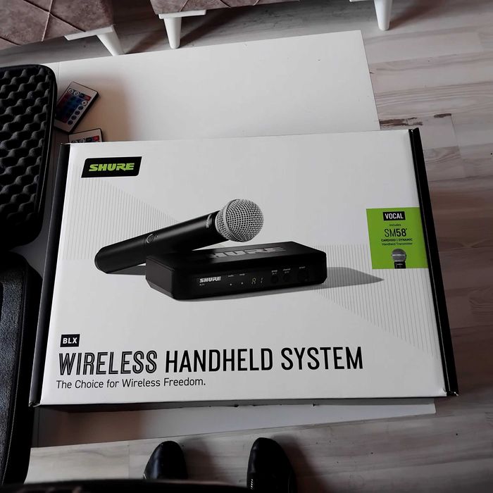 Продавам BLX24E  Shure sm 58