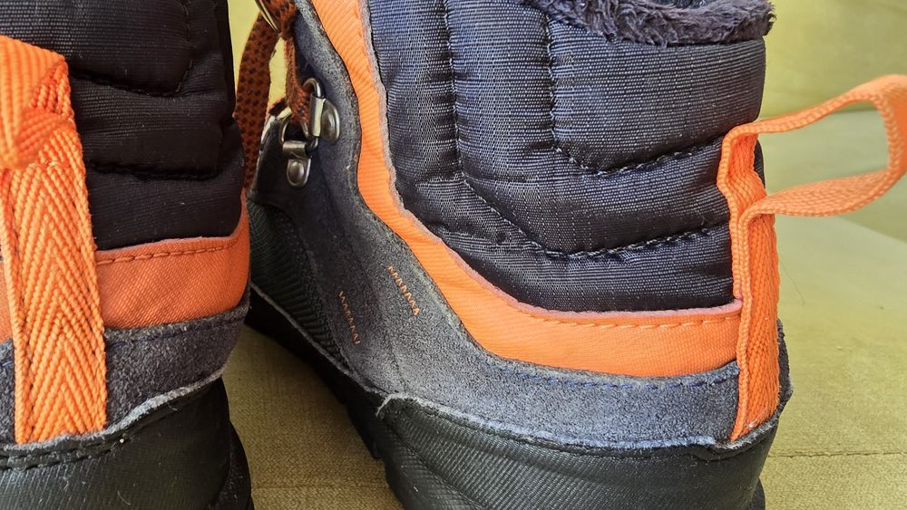 QUETCHA непромокаеми топли детски зимни обувки 34 номер