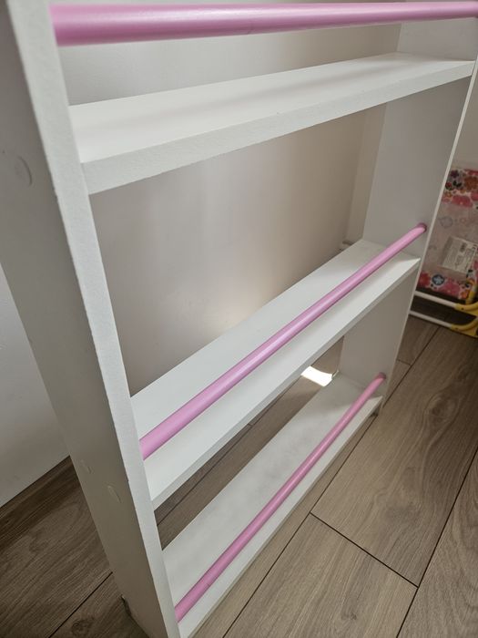 Raft Casuta Roz Biblioteca Toddler