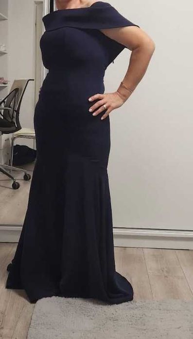 Rochie de Seara Lunga Bleumarin