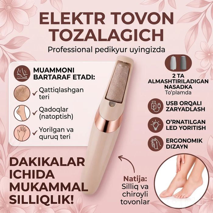 Tovon tozalovchi aparat - barcha uchun maxsus