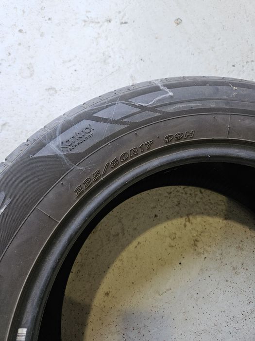 4 Anvelope Vara Hankook Ventus Prime² 225/60 R17 99H - Stare Excelentă