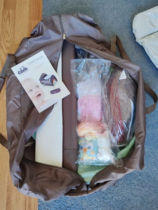 Сгъваема кошара Cam Daily Plus Orso Luna с 2 допълнителни матрака