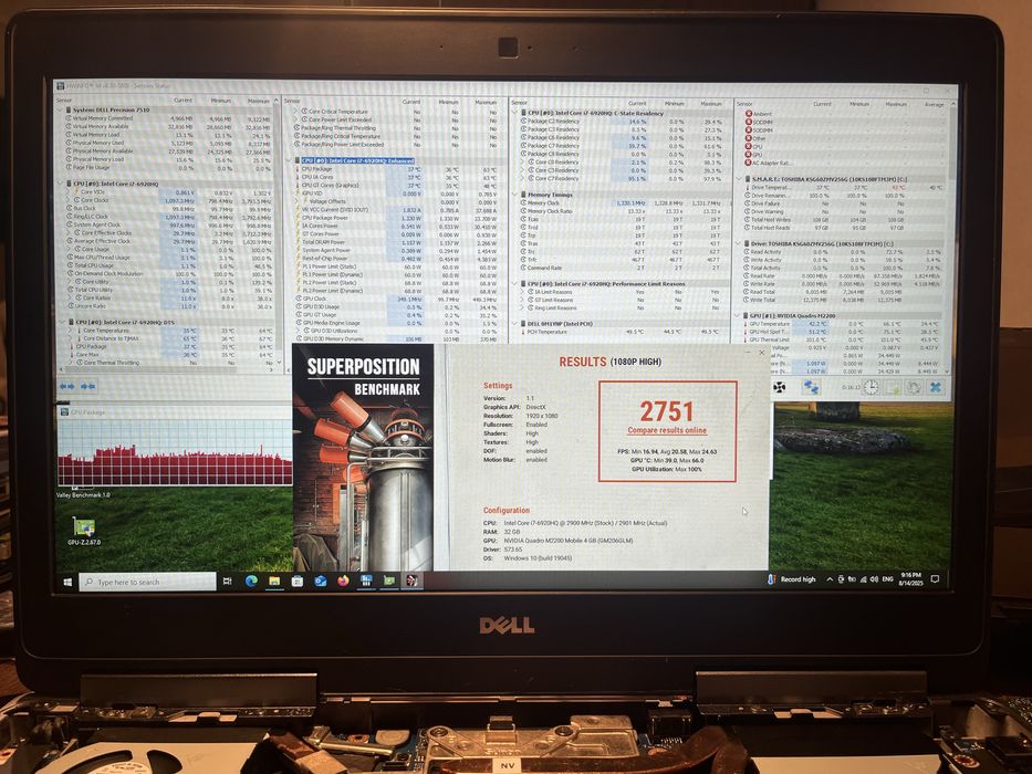 HP nVIDIA Quadro M2200 4GB MXM-A