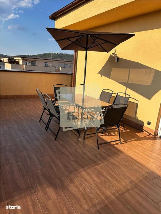 Penthouse nou de lux cu 2 camere terasa 40 mp si parcare in Sibiu