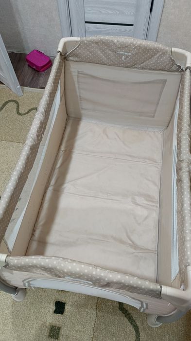 Манеж детский бежевый