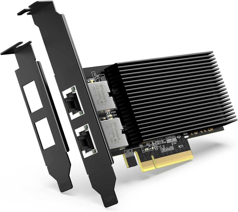 Placa retea 10G PCIe Dual RJ45 Intel X540-T2