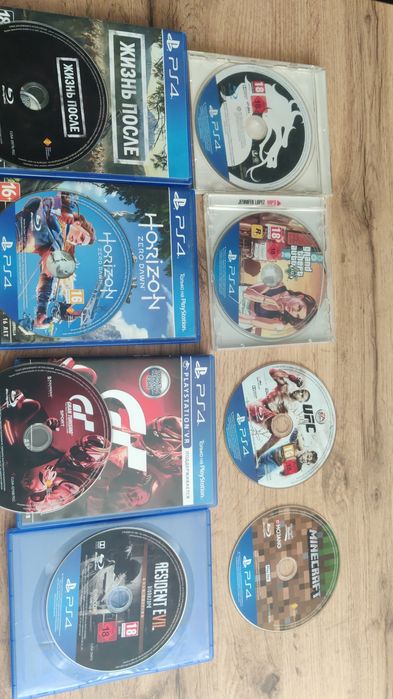 Продам диски на пс4 6тыс за каждый