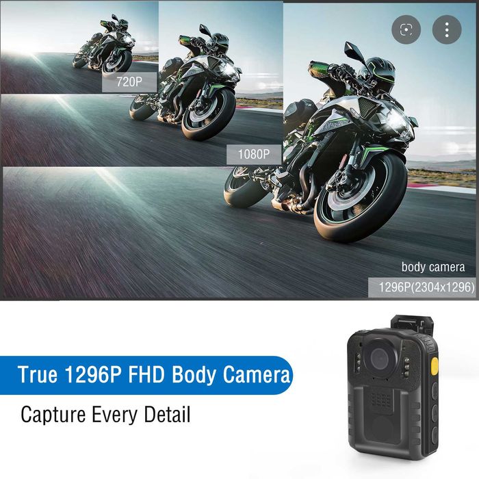 Камера за тяло SC09 1296P резолюция (2304*1296) 64ГБ СД Карта, IP66...