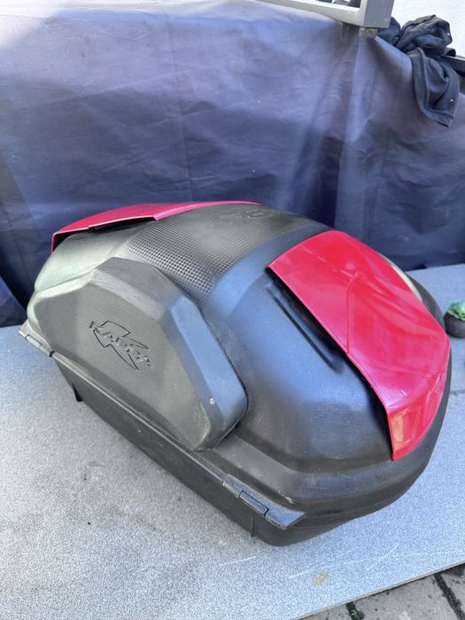 Topcase Kappa 47L cu spatar givi
