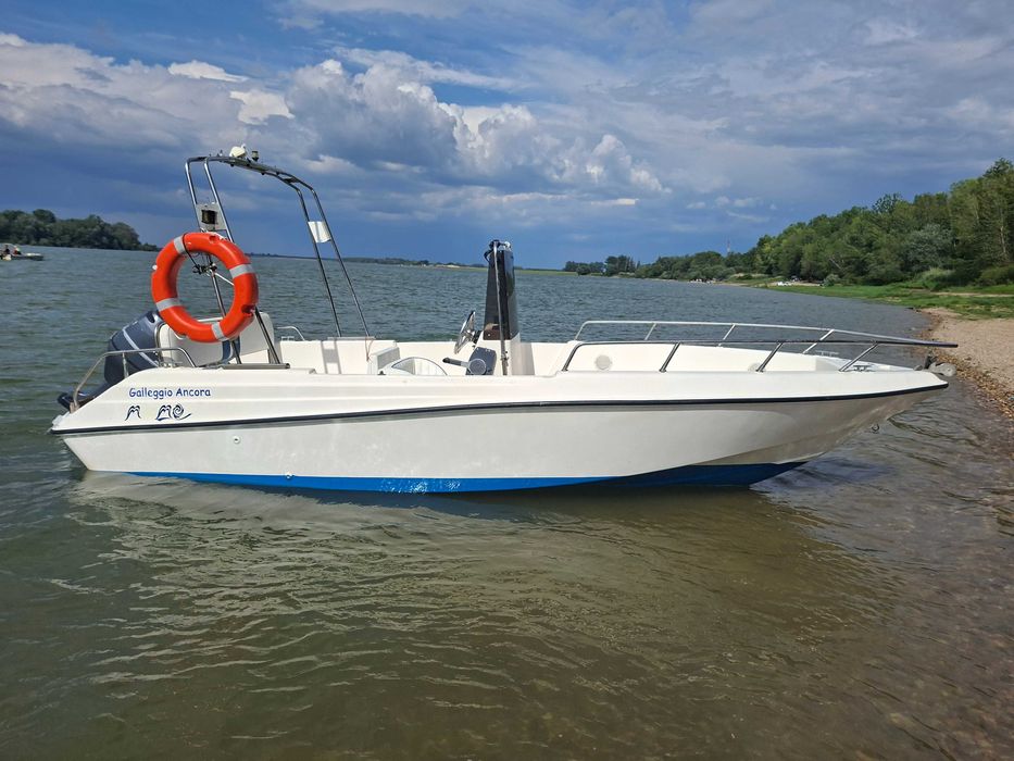 Лодка Mimi Fisherman 19 двигатель Yamaha 60 к.с. 4 такта