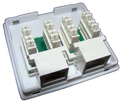 Розетка внешняя RJ-45 (UTP) 5E кат.