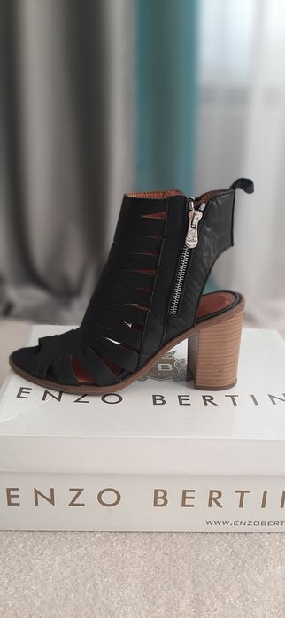 Sandale cu toc, piele naturala, Benvenuti/37