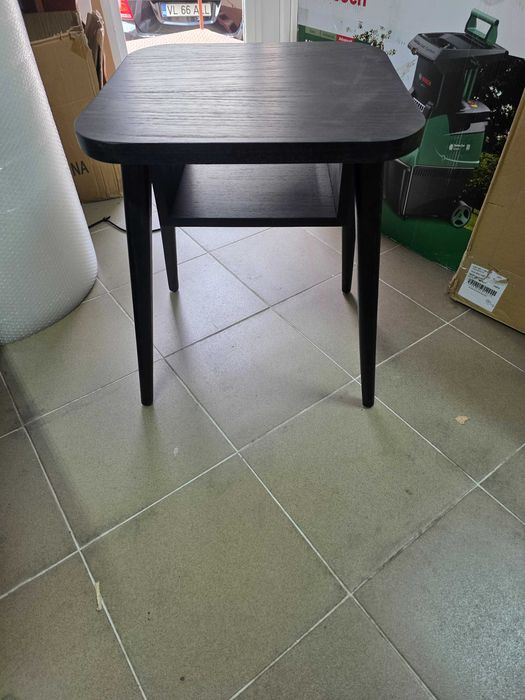 NOPTIERĂ 50X50X60 LEMN NEGRU