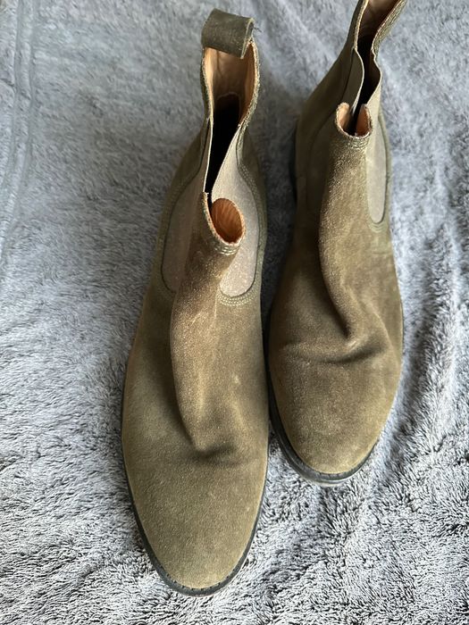 Ghete piele intoarsa Kare Nr 44