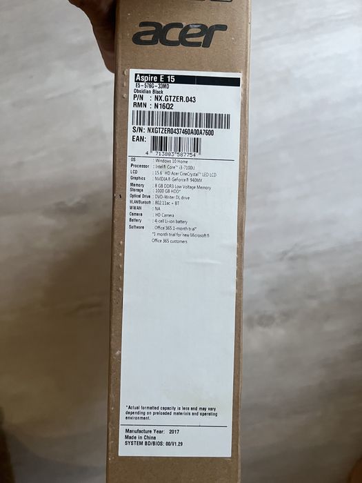 Продам ноутбук Acer