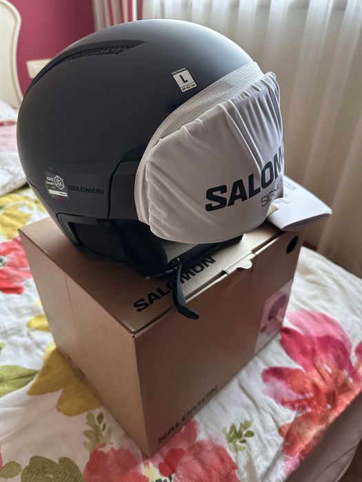 Сноуборд Ски Каска С Вградени Очила Salomon Driver Pro Sigma