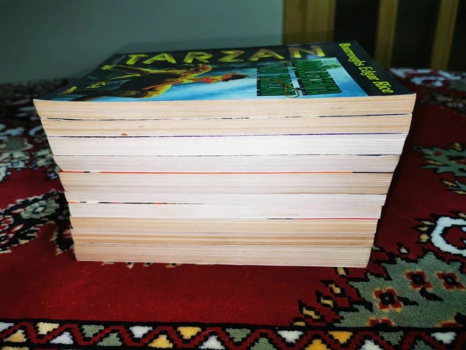 TARZAN colectie COMPLETA set 10 volume Edgar Rice Burroughs Europontic