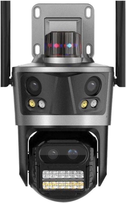 КОМПЛЕКТ карта памет 32гб и P-17 IP камера 12MP icsee с 4 лещи х8 zoom