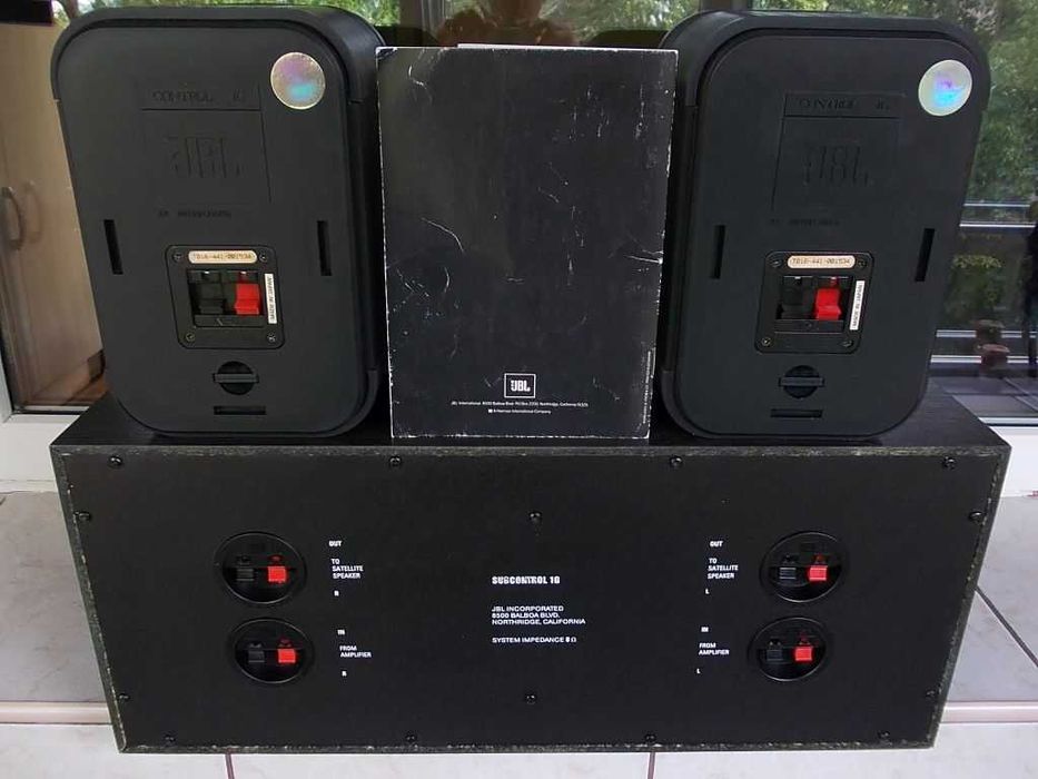 JBL Subcontrol 1G,woofer stereo+ 2 monitoare, ESTONIA 35 AC-021