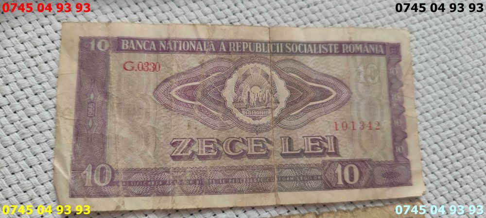bancnote vechi 1966 10 lei 25 lei 100 lei pret pe cele 2