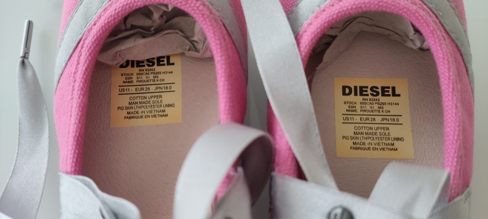 Balerini, pantofi fete Diesel mărimea 28, 30 si 31